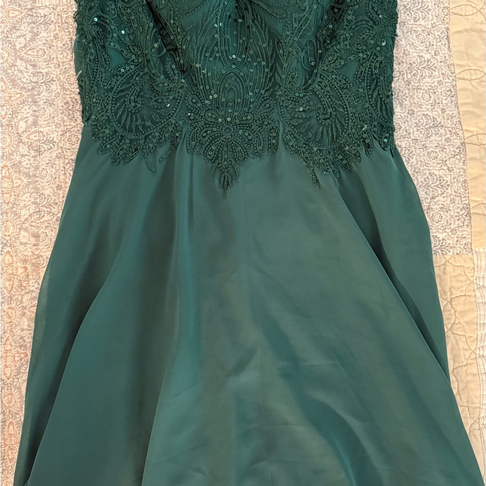 JJs House Elegant Green Dress